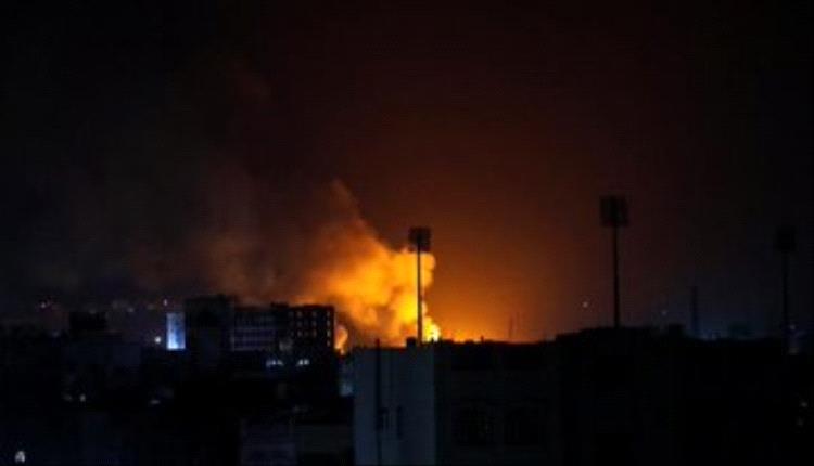 الحوثي يعترف بخسائر بشرية كبيرة بغارات جوية هزت صنعاء والحديدة
