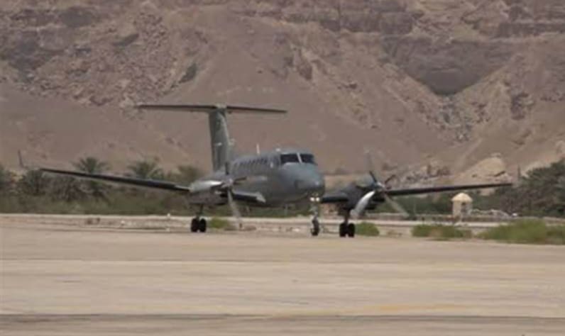  هبوط طائرة عسكرية سعودية في سيئون وسط تصاعد التوتر في وادي حضرموت