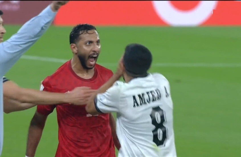 مشهد مثير للجدل في كأس العرب..