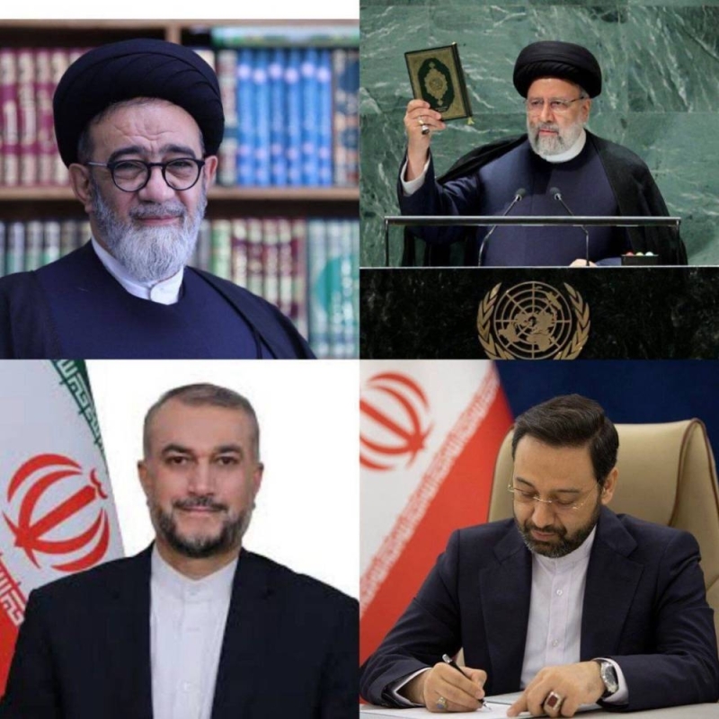 بالصور.. الكشف عن أسماء 3 مسؤولين إيرانيين كانوا برفقة 