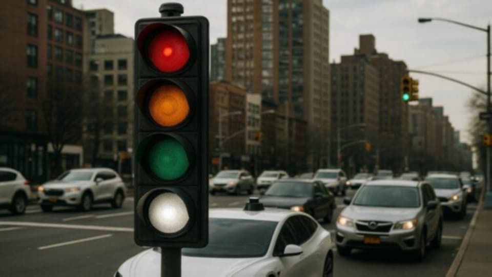 لون أبيض جديد في إشارات المرور قريباً.. فماذا يعني؟