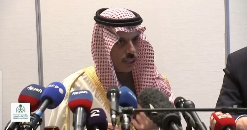 رد وزير الخارجية السعودي على رفض إسرائيل إقامة دولة فلسطينية