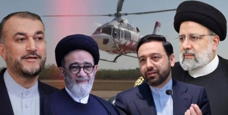 التلفزيون الإيراني يبث تسجيلا لآخر اتصال مع مروحية 