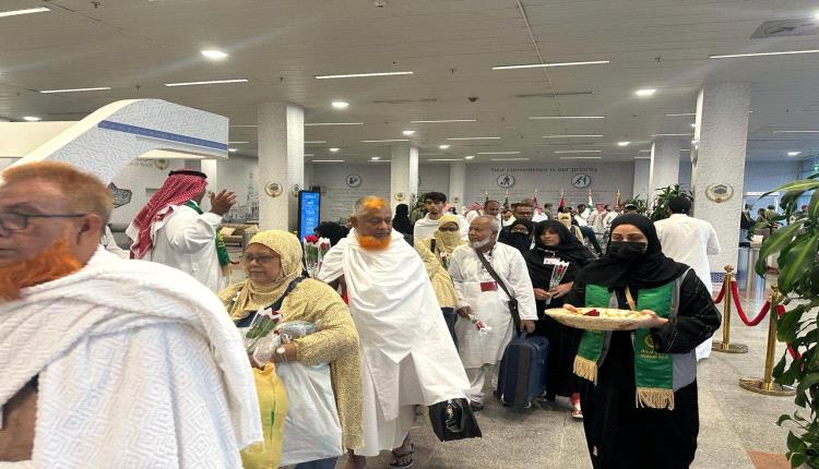 وصول 103 حاج إلى الأراضي المقدسة عبر مطار صنعاء